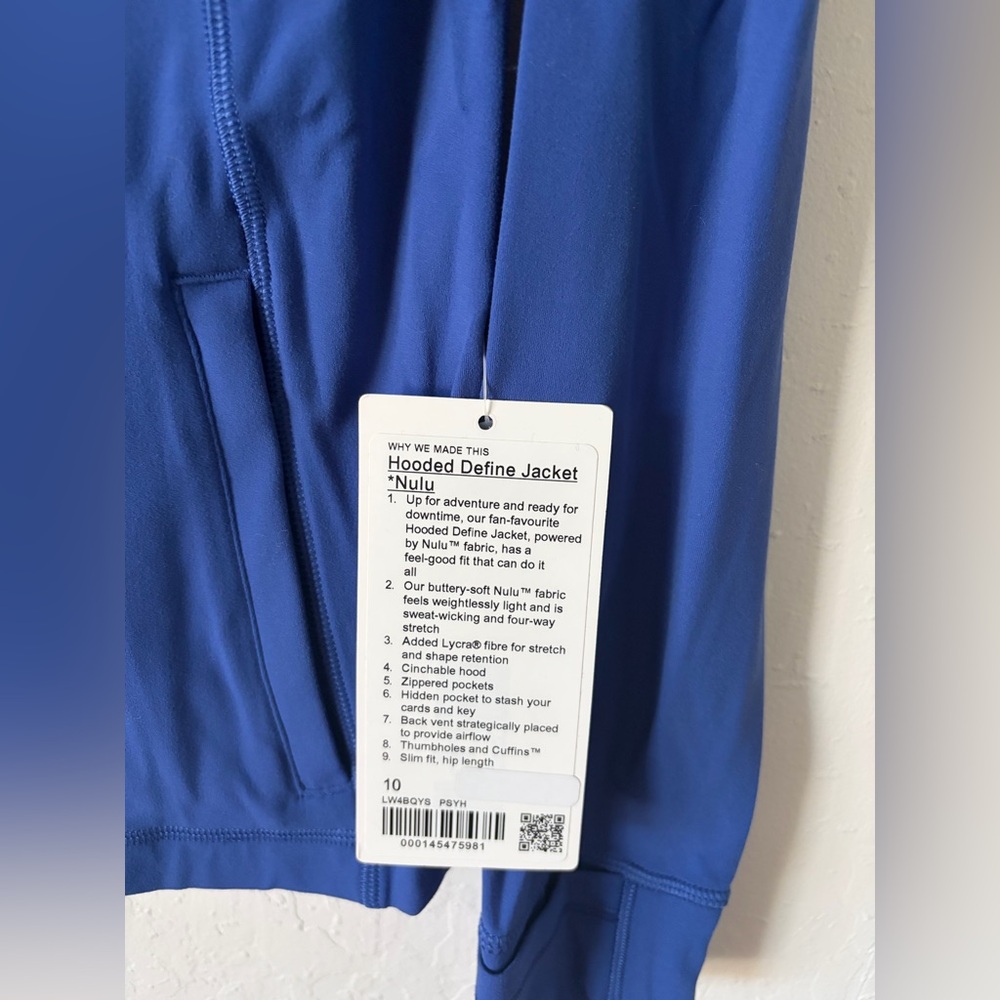 NWT Lululemon Hooded Define Jacket *Nulu
Psychic - Picture 3 of 7